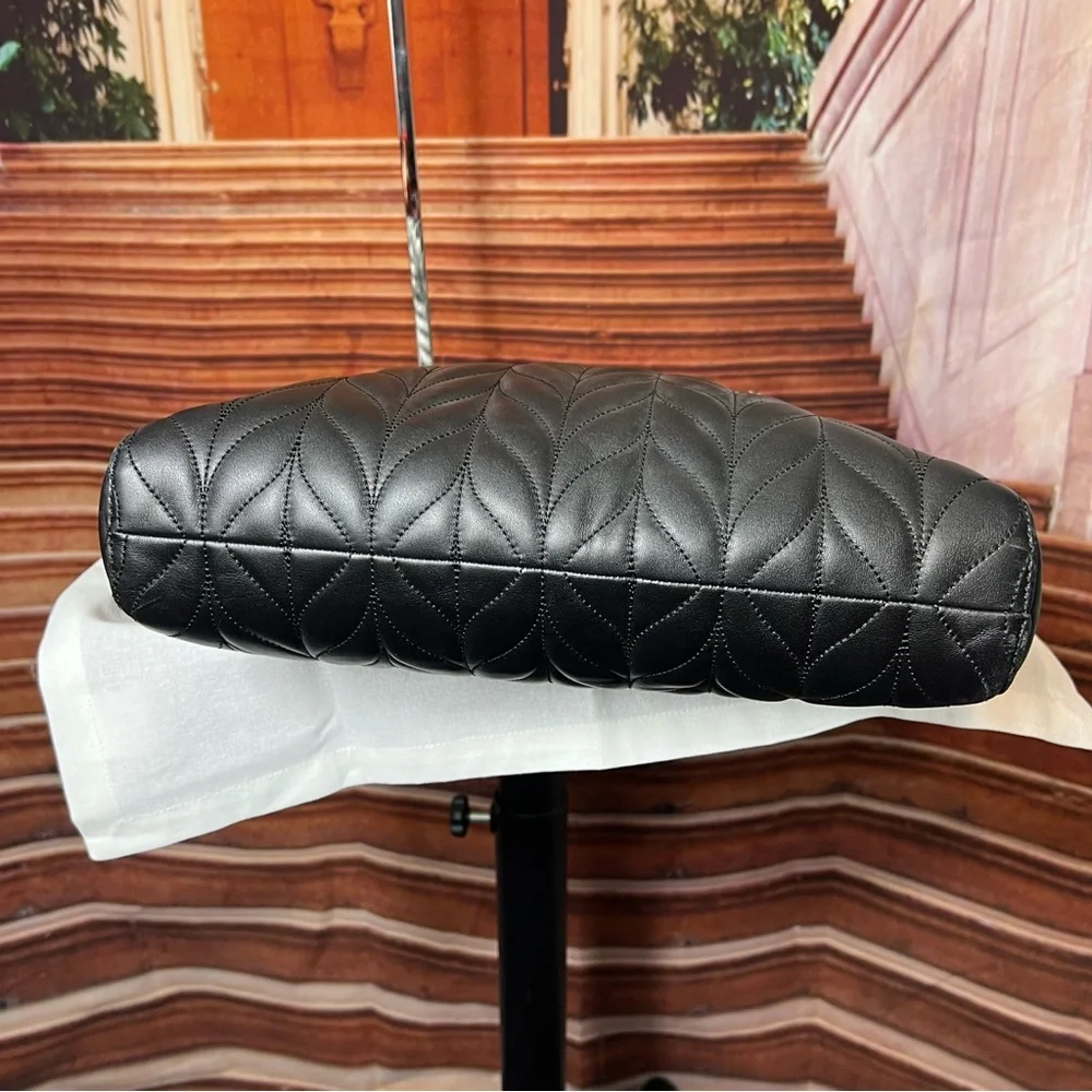 KATE SPADE Briar Lane Quilted Slim North South Tote Women's Leather Handbag - Picture 10 of 16